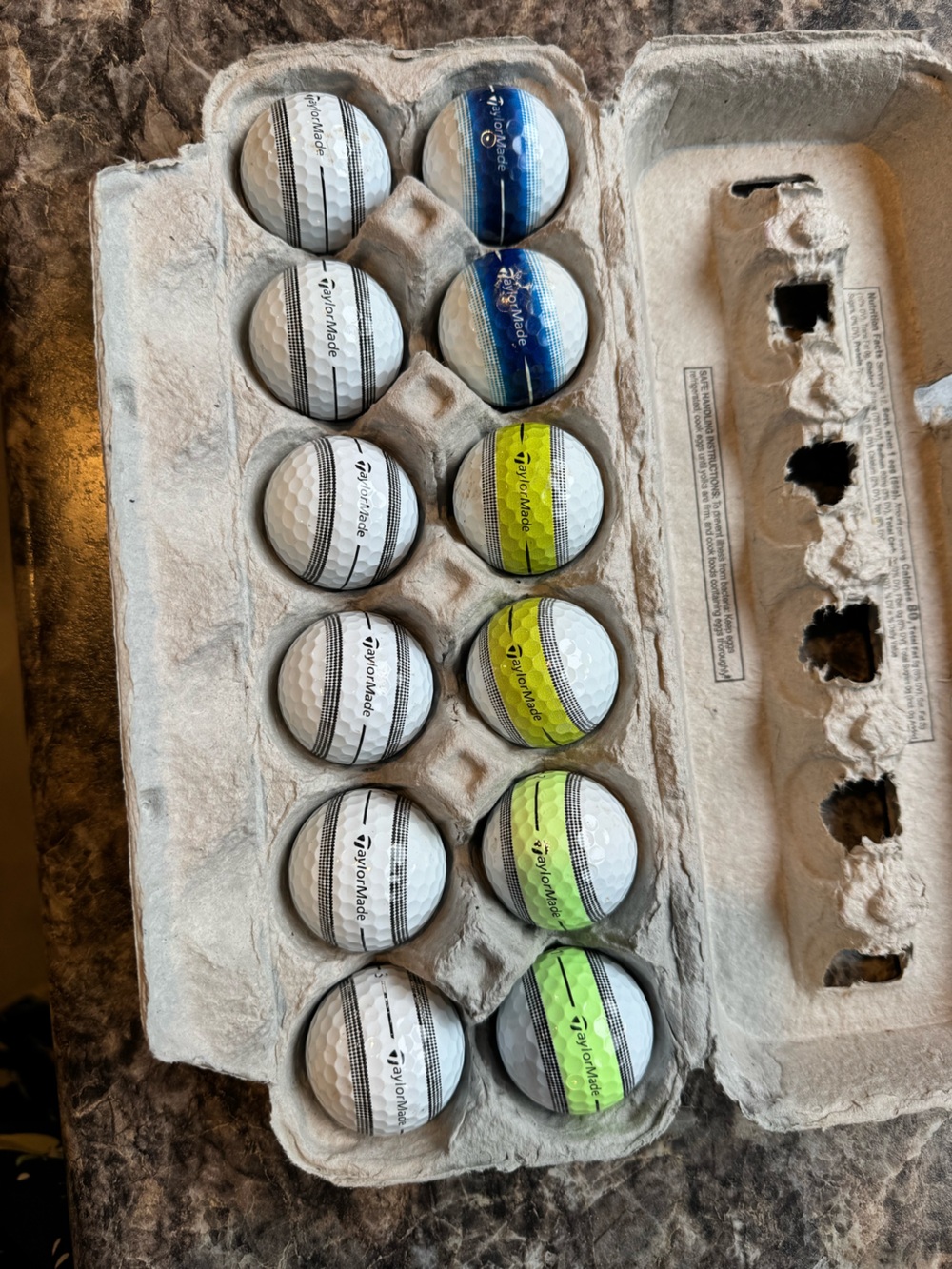 TaylorMade tour response Golf Balls